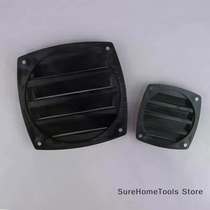 1Pcs Boat Louvered Vent Replace Square Air Vent Grill Ventilation Ducting Cover Outlet Vent For Marine RV