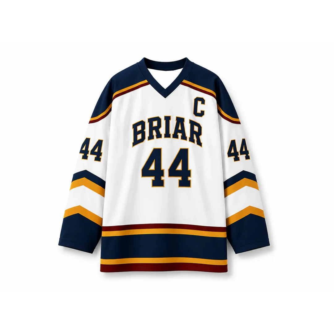 Off Campus Briar University Garrett Graham NO.44 Hockey-Trikot Sport Herren-Langarm-T-Shirt Kinderbekleidung T-Shirt Y2k Damen ﻿