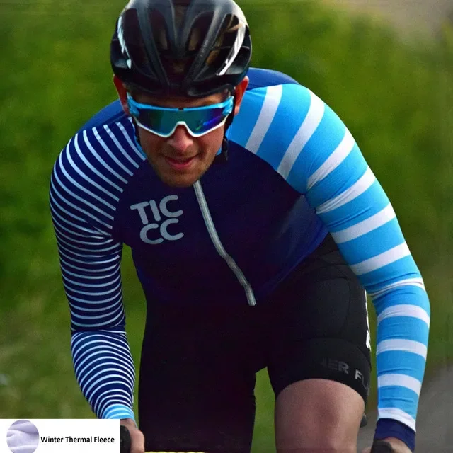 Men's Cycling Jersey Long Sleeve for Winter Bicycle Cycle Clothes rcc clothes pro fit