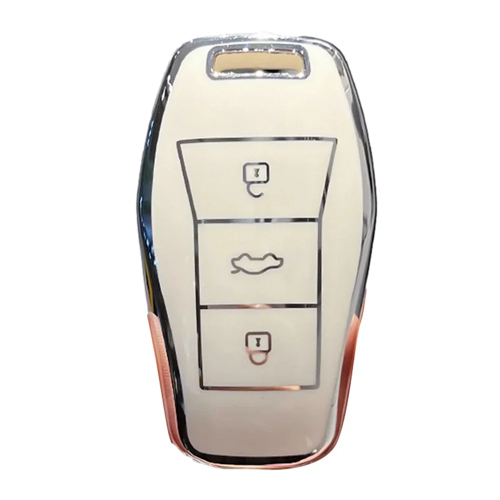 Key Case,Key Case Cover,Car Key Shell,Remote Control Case Cover,Flip Key Fob Shell Long Lasting Key Case Cover Shell Fob for JAC SOL E10X QX X7 X8 E50 X6 A5 Anti Corrosion Properties Extended Lifespan
