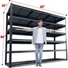 84“H Garage Shelving Heavy Duty Storage Shelves 3500 LBS Adjustable Metal Shelving Uints and Storage for Garage,Warehouse 3
