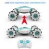 S-012 RC Stunt Car Remote Control Watch Gesture Sensor Deformable Electric Toy Cars All Terrain Speed 2.4GHz 4WD 360°Rotation 5