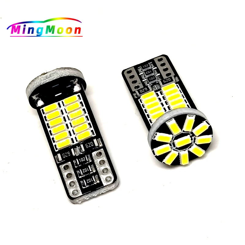 LED �� ���� ����, ���� ����, �ڵ� ��ȣ ����, ��� LED ����, ĵ���� 3014, 34SMD, 12V, 6000K, 194 168, W5W, T10, 100 ��