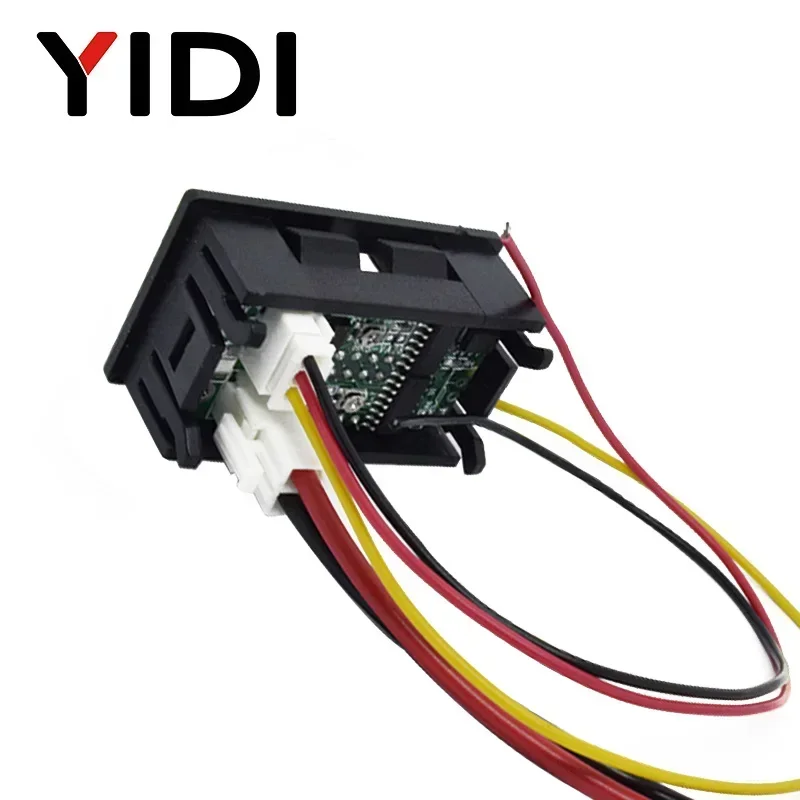 0.56 Digital LED Display Voltmeter Ammeter DC 0-100V AC60-500V Red Blue 1A 10A 50A 100A Voltage Current Meters Tester Detector