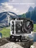 Action Camera 4K Ultra HD Waterproof 2.0-inch Screen WiFi Remote Control 30fps/170D Underwater Helmet Sports Go Video Camera Pro 5