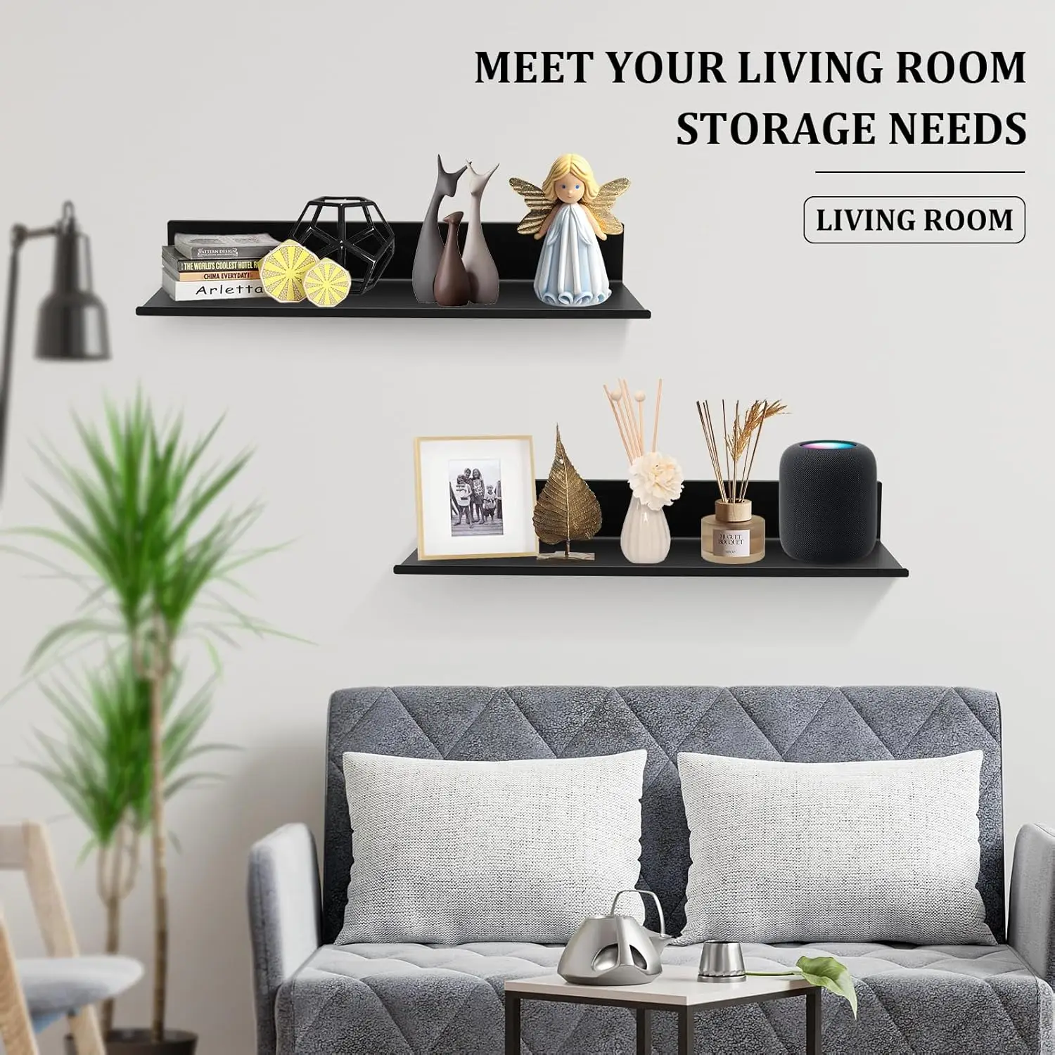 Metal Wall Storage Shelf 4