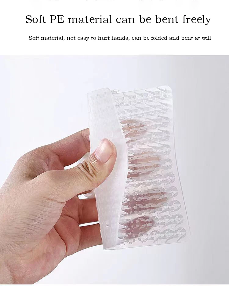 Kitchen Cleaning Tools Silicone Dish Scrubber