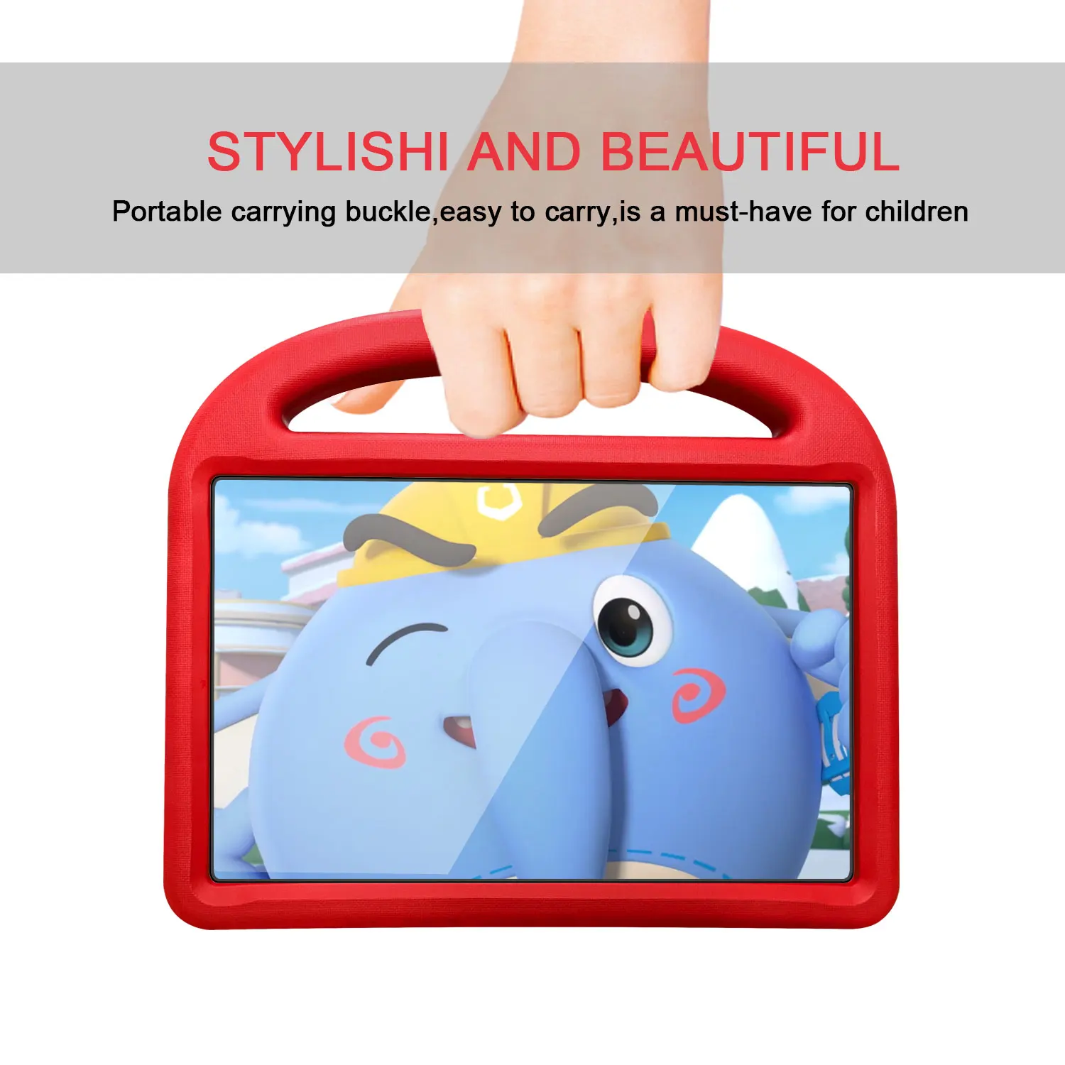 Children's Cartoon Sparrow Tablet Case with Stand