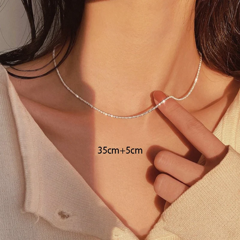 [韓国人気ジュエリー] nff clink necklace-silver elk_silver_necklace_korean_fas