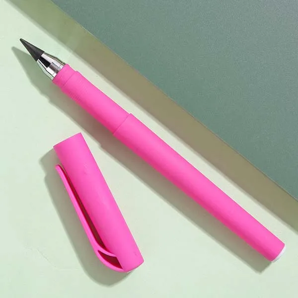 New Technology Unlimited Writing Eternal Pencil No Ink Pen Magic Pencils for Writing Art Sketch Painting Tool Kids Novelty Gifts Pink style 2