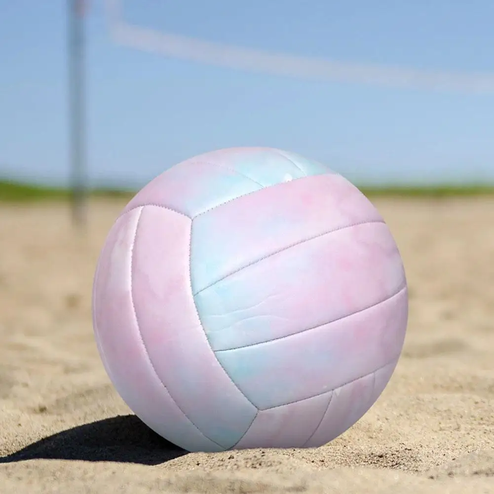 Volleyball Official Size 5 Water Resistant Soft Touch Volleyball For Beach Game Gym Indoor & Outdoor Training H2L7