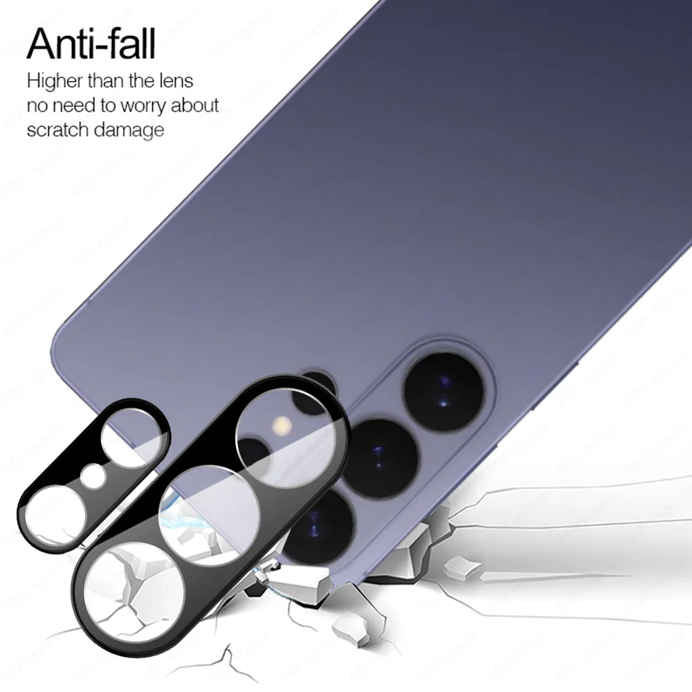 2-Pack 3D 9H Curved Back Camera Glass Lens Protector