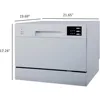 Compact Countertop Dishwasher/Delay Start Energy Star Portable Dishwasher with Stainless Steel Interior 3