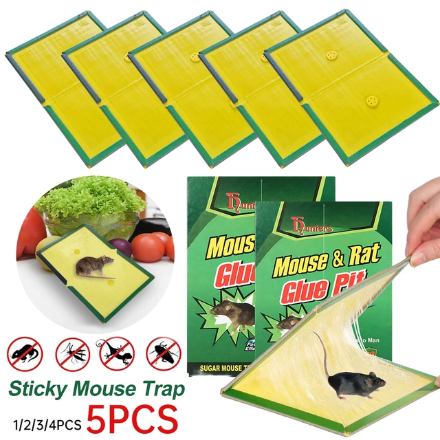 Big Clear!]Mouse Rat Traps,1.2m Mouse Trap Glue,Pest Traps Strong