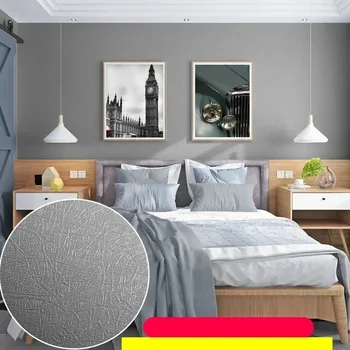 สีทึบ Self-Adhesive Macaron วอลเปเปอร์เฟอร์นิเจอร์ตู้สติกเกอร์ตกแต่งห้องนอนฟิล์มไวนิล DIY ห้องนั่งเล่นตกแต่งบ้าน 17