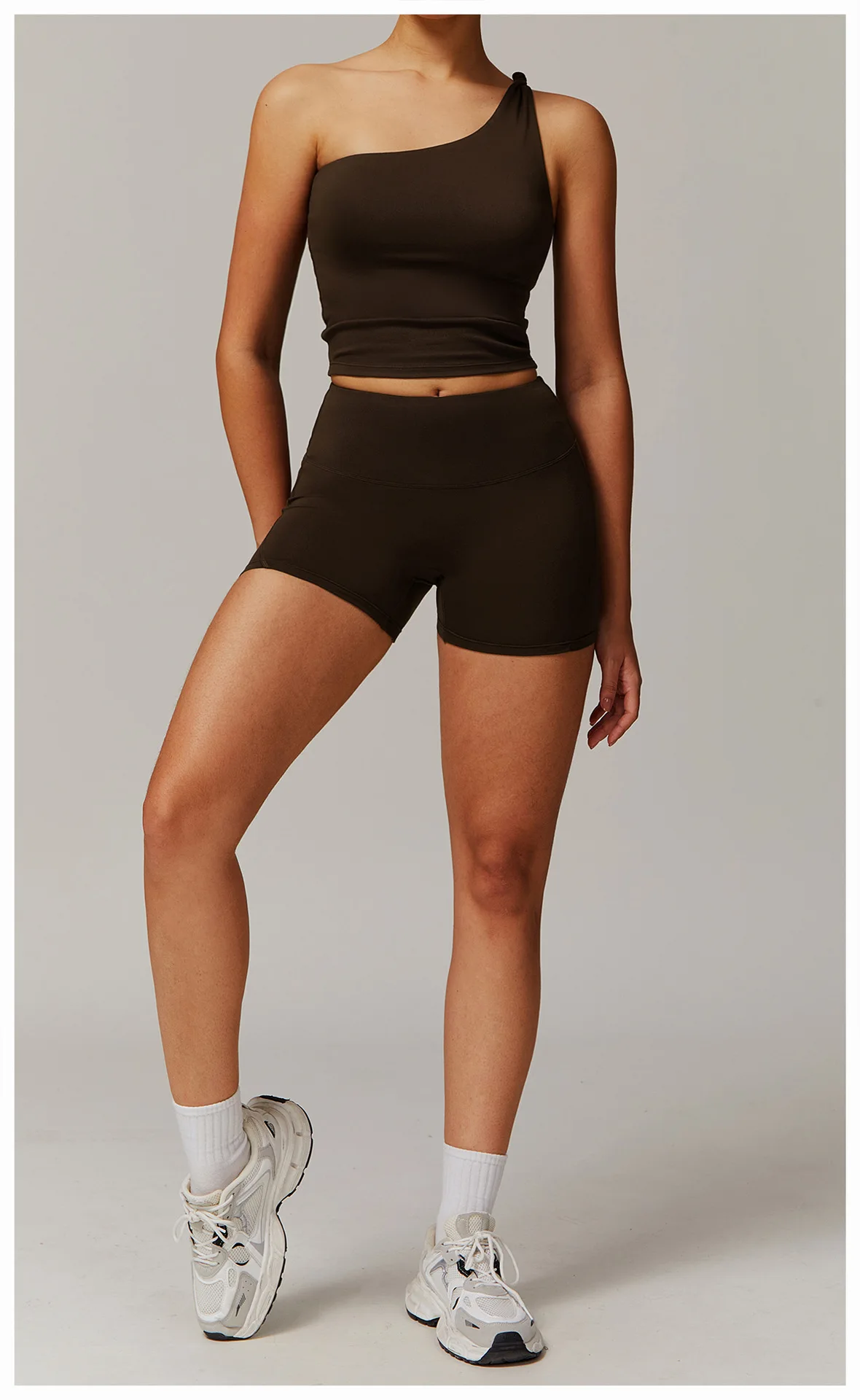 2025 New Yoga Shorts For Women High Waist Lift Sports Outerwear Running Workout Shorts 9152
