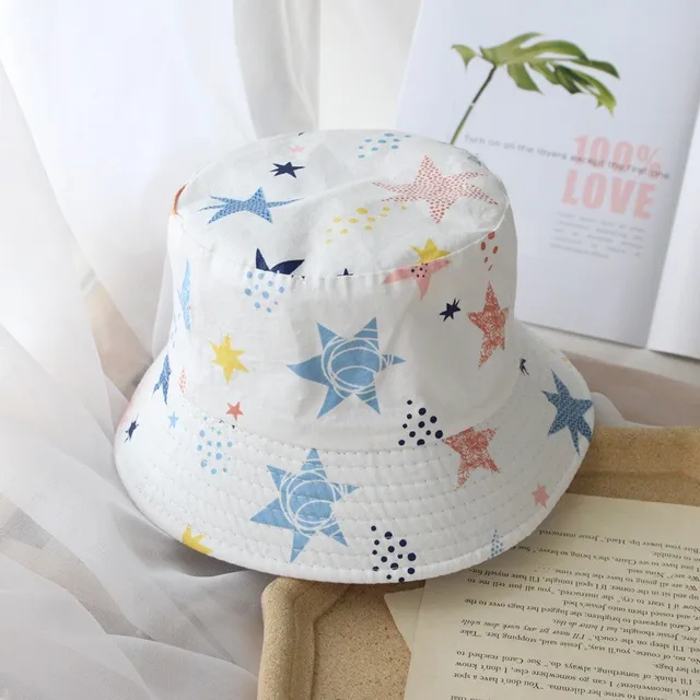 Dinosaur Print Baby Bucket Hat Cute Cartoon Cotton Children Fisherman Cap Toddler Boys Girls Summer Beach Sun Hats Panama Cap BA
