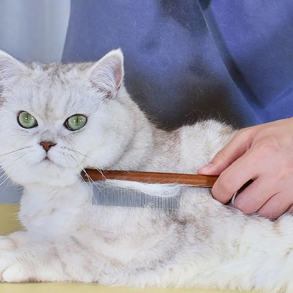 

Pet Comb Durable Pet Hair Remover Comb with Comfortable Grip for Cats Dogs Grooming Gentle Pet Grooming Brush Tool for Pets