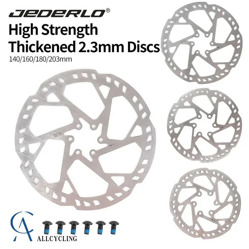 

Bicycle 140/160/180/203mm Disc Brake Disc For Power Assisted Bicycle Thickening 2.3 mm Stainless Steel Disc Brake Discs