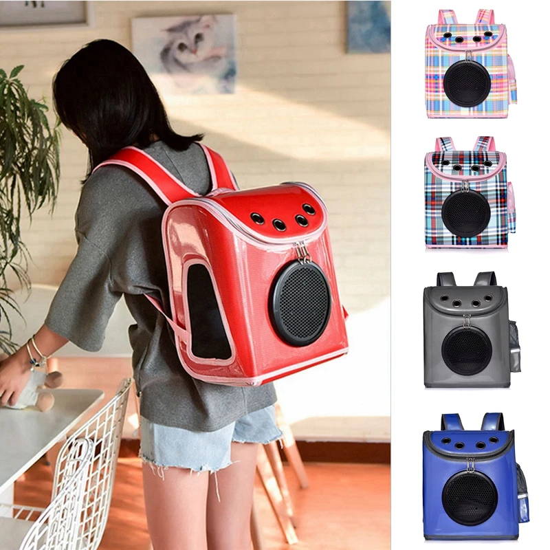 

Pet Cat Carrier Bag Breathable Portable Cat space bag hand-held Outdoor Travel Transparent Bag For Cats Small Dogs Pet Supplies