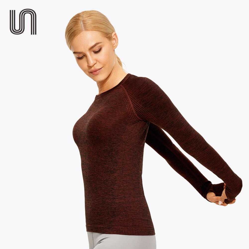 

Women T-shirt Workout Yoga Long Sleeve Sports Tops Casual Simple Autumn Pullover Lady Fitness Shirt T-shirt Tee Breathable