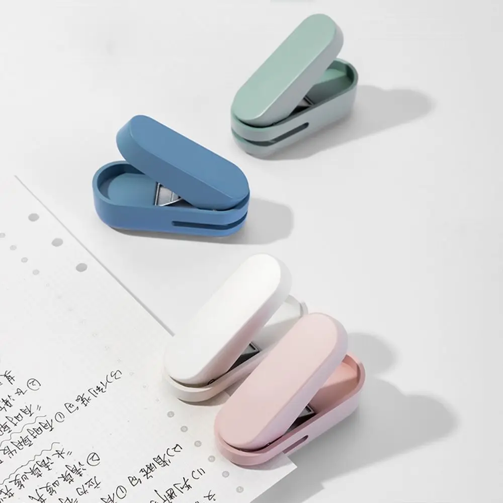 

Single Ring Craft Scrapbook Student Stationary Manual Binding Hole Puncher Paper Puncher Mini Hole Punch DIY Punching Tool