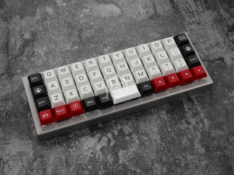 Teclado Mecânico Programável Personalizado 40 Pcb 40 Planck Bface Via Glow Led Jd40 Rgb Bottom Jd40 Jj40 v2 - Imagem 5