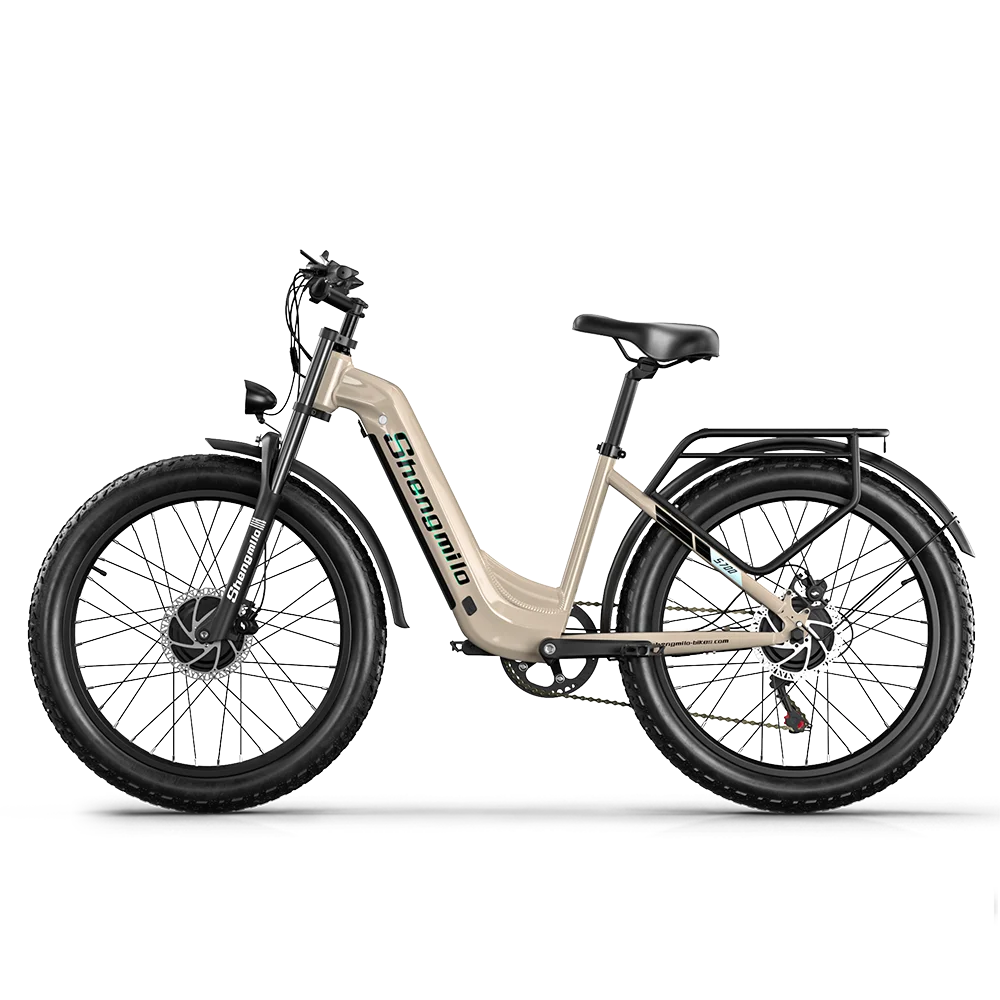 New Shengmilo S700 Ebike 2000W Dual Motor 17.5AH Samsung Battery 26*3Inch Fat Tire Electric Bicycles Mountain Snow Electric Bike