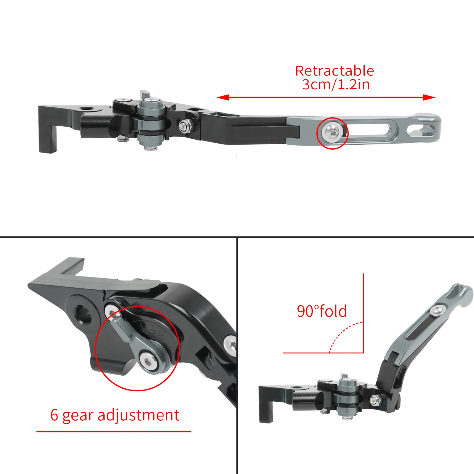 Adjustable Extendable Folding Brake Clutch Levers for BMW C650GT 2011- motorcycle brake lever,motocross clutch lever kit