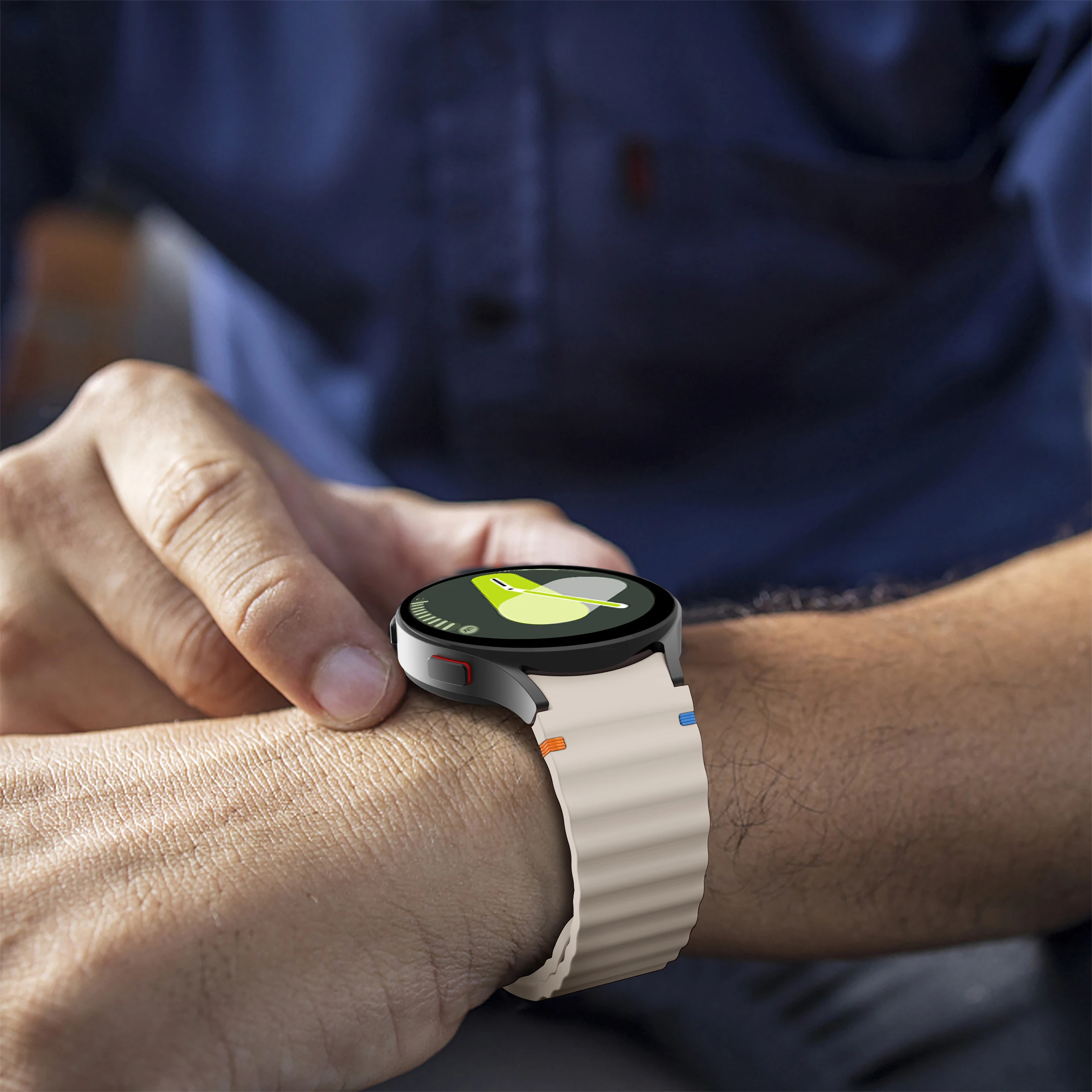 Premium Silicone Strap for Smartwatches – Stylish & Durable Bracelet Band