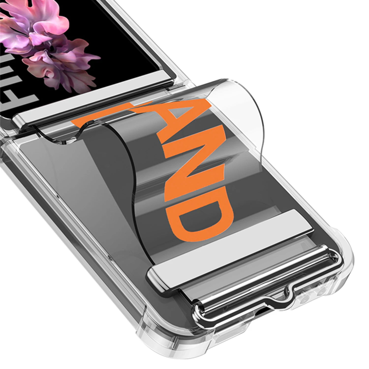 Luxury Transparent Wristband Shockproof Case with Airbag Bumper Protection