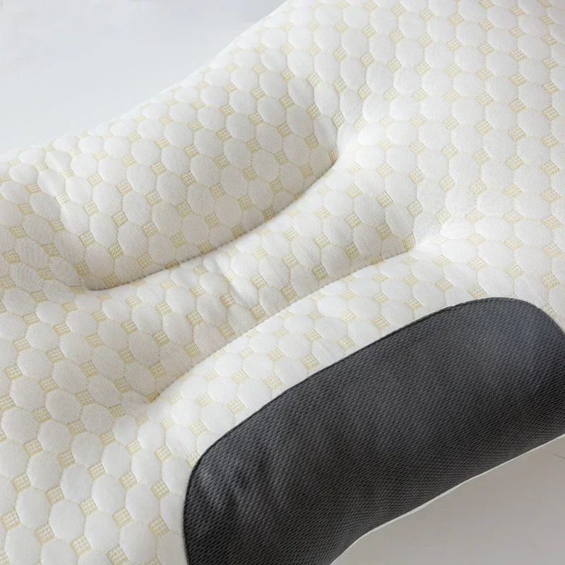 Neck Pillow Concave Convex Design Fiber Massage Helps Sleep