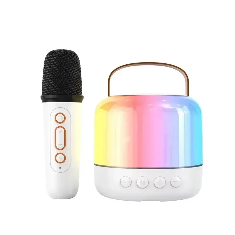 ALYNIC Karaoke Machine Portable Bluetooth 5.3 PA Speaker System Double Wireless Microphones Home Family Singing Children's Gifts