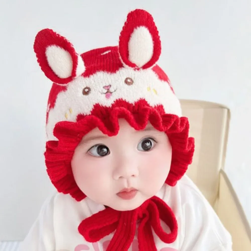 Woolen Baby Hat Warm Soft Skin Friendly Knitted