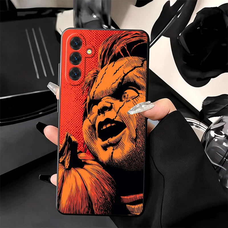 Chucky Doll Horror Style Soft Phone Case