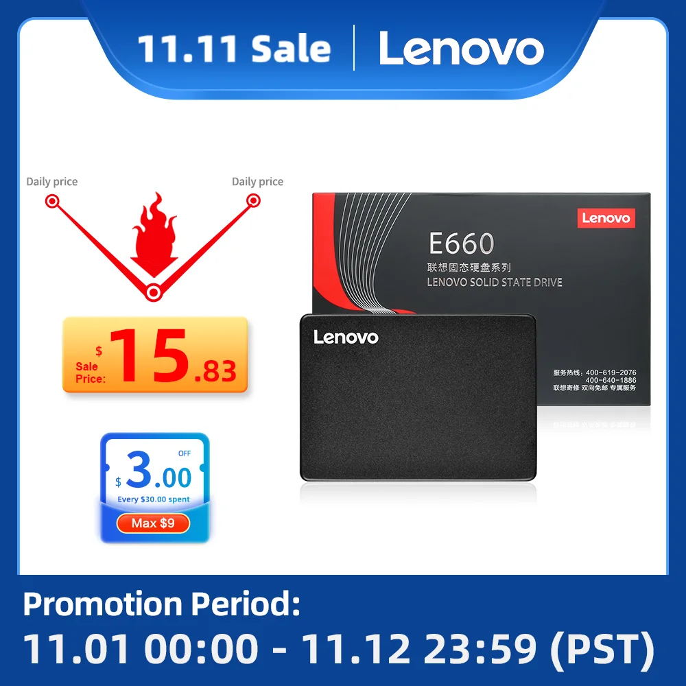 Lenovo SSD 256 GB 1 TB 128GB 512GB 1 TB 2TB dysk SSD 2.5 calowy dysk ...