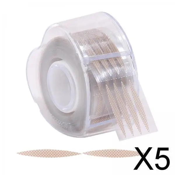 5x600Pcs Self Adhesive Double Eyelid Sticker Tape Eye Lift Tapes Waterproof