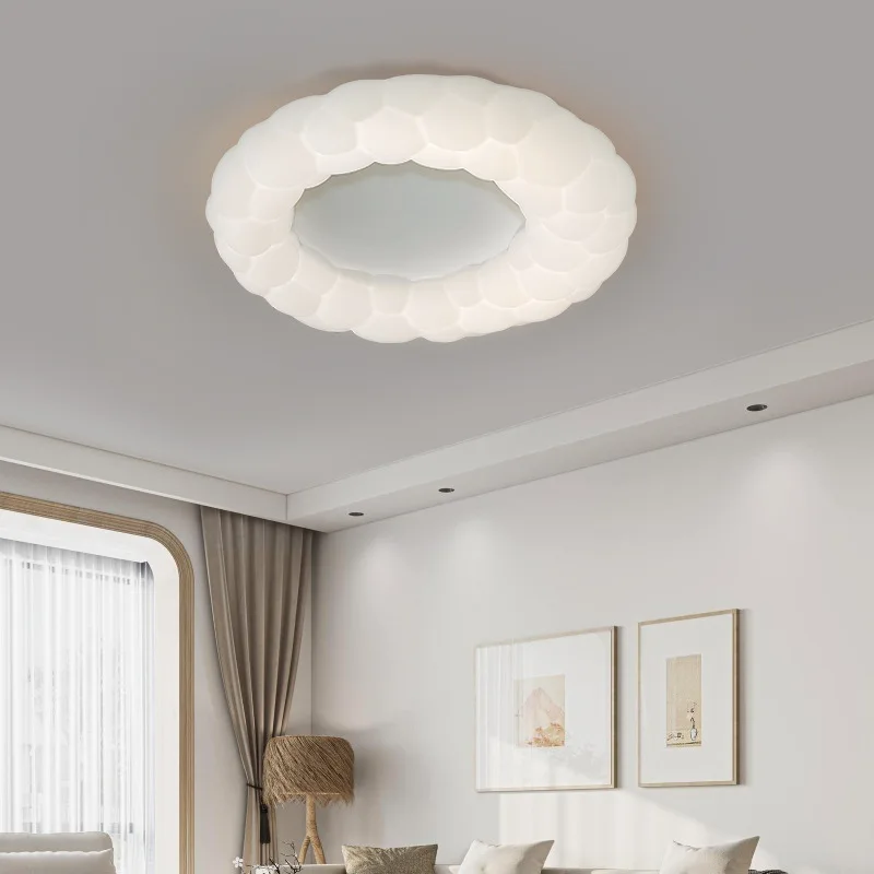 

Remote Control Dimming Ceiling Lights For Kitchen Bedroom Parlor Clouds Shape Art Deco LED Hanging Lamp Dropshipping