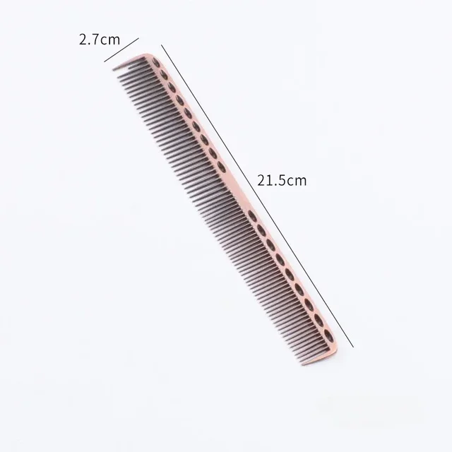 Space Aluminuml Hair Comb Pro Hairdressing Combs расческа для волос Hair Cutting Dying Hair Brush Barber Tools Salon Accessaries 5