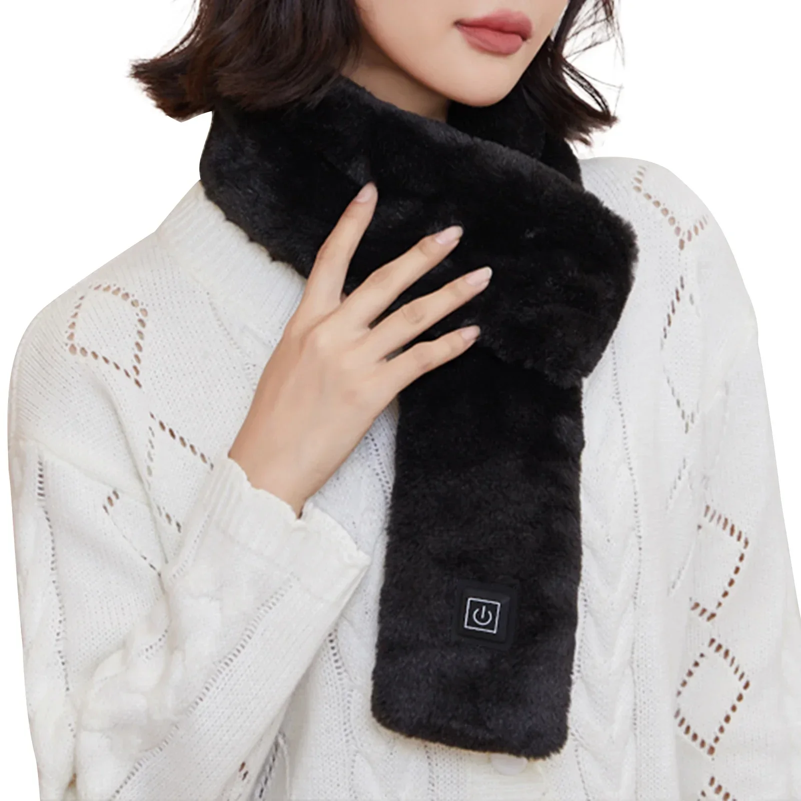 Temperature Heating Scarf with USB Rechargeable Electric Heating Neck Scarf 3