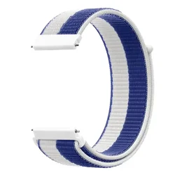 Sport Nylon Loop Wrist Strap - 22mm Replacement Bracelet Band - 22mm width band (Greece)