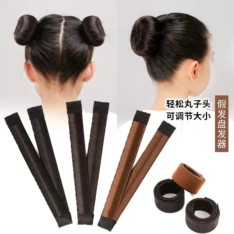 2024 New Children's and Adult Ball Head Pan Hair Tool Girl Fixed Ball Head Assistant Pan Hair Tool Accessories