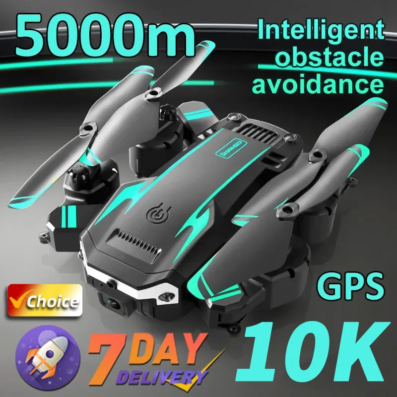 K750FA-Drone aérien quadrirotor pliable professionnel G6, station d'accueil, caméra HD, GPS, hélicoptère RC, FPV, WIFI, évitement d'obstacles, cadeaux jouets, nouveau