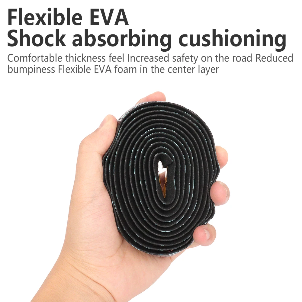Bicycle Handlebar PU EVA Anti-slip MTB Road Bike Hadnle bar Shock Absorption Sweat Absorption WearResisting Handlebar Tape bike handlebar tape,bicycle handlebar,bicycle handlebar strap