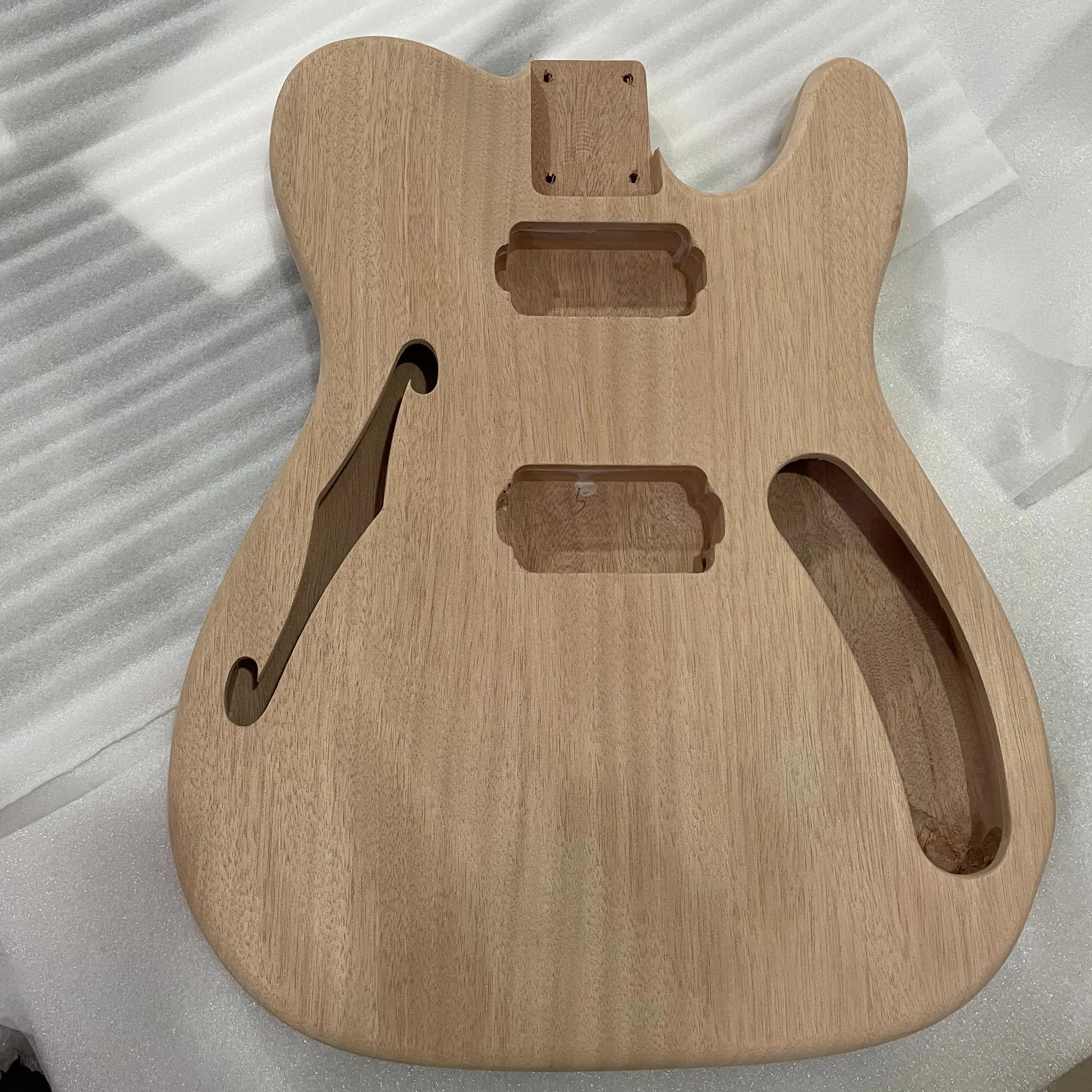 HighQualityHandmadeNewestDIYElectricGuitarBodyUnfinished