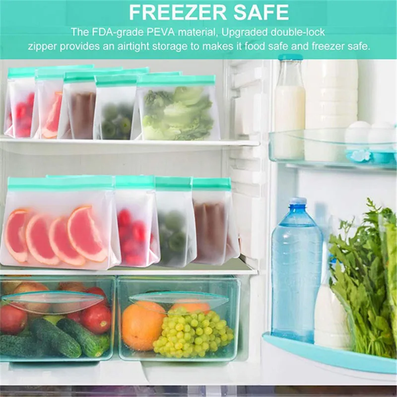 Zip n Store Makes Plastic Bag Organizers For Your Fridge