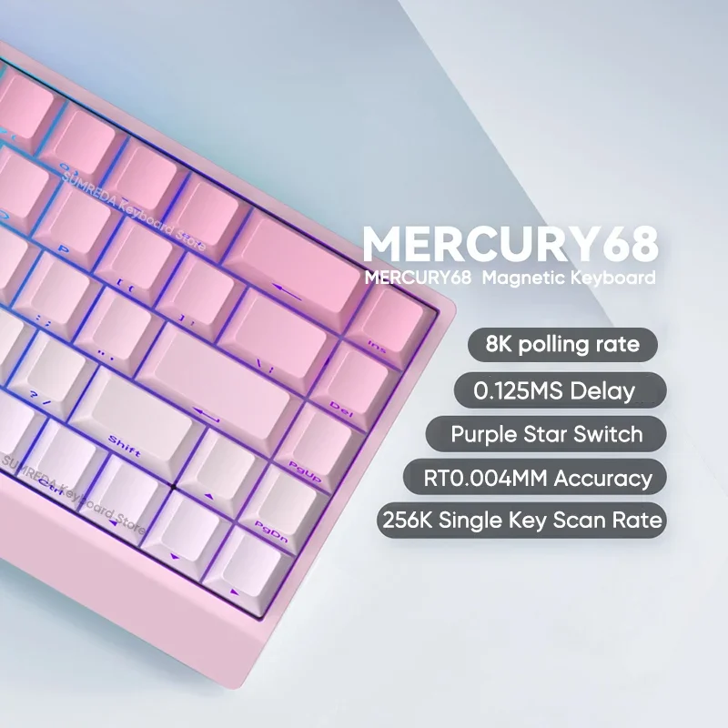 IROK Carotmas Mercury68 Magnetic Switch Mechanical Keyboards 8K
