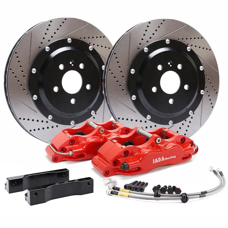 

Factory Direct Best Price Jada Car Big Brake 5200 Brake System 4 Pot Calipers with 330x28mm Disc fit for E36/E46 Rim17
