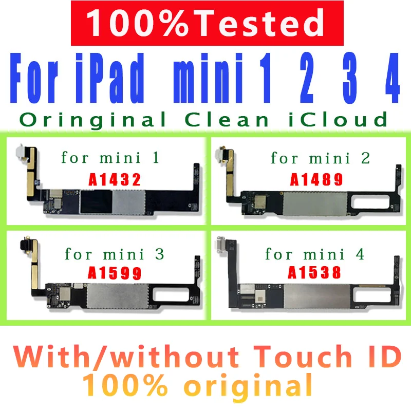 WIFI-and-SIM-version-A1454-A1490-A1600-A1550-Logic-Boards-A1432-A1489 ...
