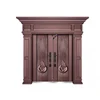 Professional Top Ranking Customizable Aluminum Door Modern Entrance Exterior Doors For Houses 4